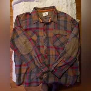 Legendary Whitetails Big Men’s Harbor Flannel